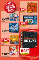 Gazetka promocyjna Auchan - Pewność Niskich Cen Hipermarket - Gazetka - ważna od 06.11 do 06.11.2024 - strona 63 - produkty: Gra, Ubongo, Monopoly, Fa