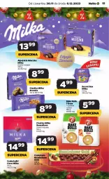 Gazetka promocyjna Netto - Artykuły spożywcze - Gazetka - ważna od 06.12 do 06.12.2023 - strona 15 - produkty: Ciastka, Ser, Bake Rolls, Czosnek, Sati, 7 Days, Pizza, Mleczko, Czekolada, Milka