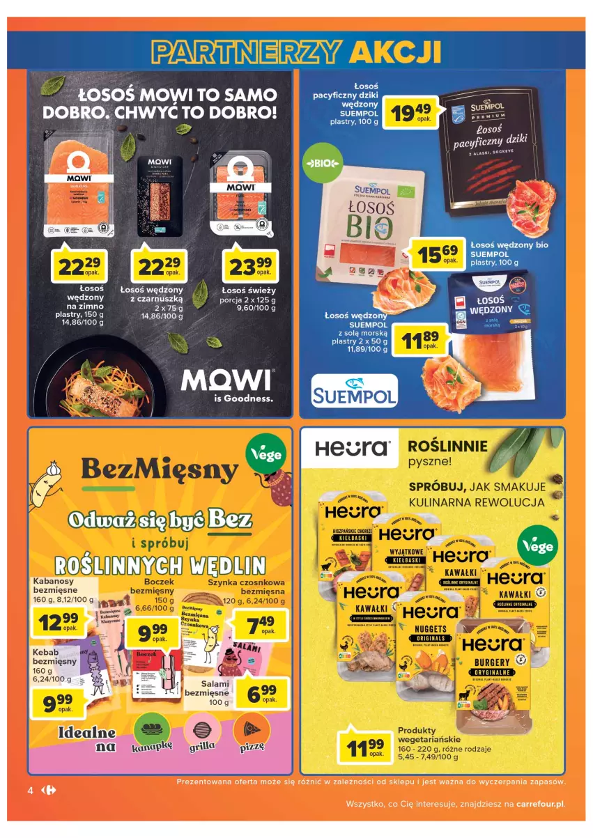 Gazetka promocyjna Carrefour - Gazetka Market - ważna 04.05 do 28.05.2022 - strona 4 - produkty: Kabanos, Por, Salami