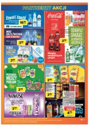 Gazetka promocyjna Carrefour - Gazetka Market - Gazetka - ważna od 28.05 do 28.05.2022 - strona 17 - produkty: Sok, 7up, Pepsi max, Mirinda, Kosz, Pepsi, Tiger, Lipton, Fanta, Woda, Napój, Fa