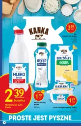 Gazetka promocyjna Delikatesy Centrum - Gazetka DC42 n. fresh - Gazetka - ważna od 27.10 do 27.10.2021 - strona 18 - produkty: Ser, Kefir naturalny, Serek homogenizowany, Serek, Edam, Gouda, Kefir, Mleko