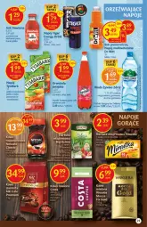 Gazetka promocyjna Delikatesy Centrum - Gazetka DC42 n. fresh - Gazetka - ważna od 27.10 do 27.10.2021 - strona 23 - produkty: Kawa rozpuszczalna, Gra, Kawa ziarnista, Kawa mielona, Kawa, Napoje, Woseba, Woda, Herbata, Napój