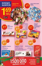 Gazetka promocyjna Delikatesy Centrum - Gazetka DC42 n. fresh - Gazetka - ważna od 27.10 do 27.10.2021 - strona 24 - produkty: Panna cotta, Cukier, Schogetten, Kinder Bueno, Lindor, Czekolada, Galaretka, Baton, E. Wedel, Cukierki, Gala, Kinder, Nimm2