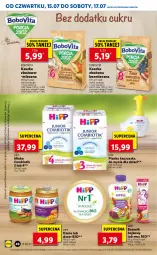 Gazetka promocyjna Lidl - GAZETKA - Gazetka - ważna od 17.07 do 17.07.2021 - strona 46 - produkty: HiPP, Ser, Mus, BoboVita, Tonik, Dzieci, Baton, Deser, Mleko