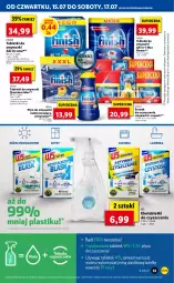 Gazetka promocyjna Lidl - GAZETKA - Gazetka - ważna od 17.07 do 17.07.2021 - strona 53 - produkty: Por, Finish, Tablet, Zmywarki, Tabletki do zmywarki
