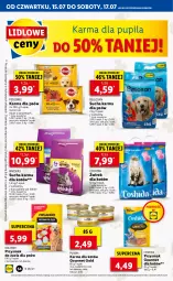 Gazetka promocyjna Lidl - GAZETKA - Gazetka - ważna od 17.07 do 17.07.2021 - strona 54 - produkty: Kurczak, Sos, Pur, Mus, Bell, Whiskas, Purina, Kawa, Gourmet Gold, Pedigree, Sucha karma