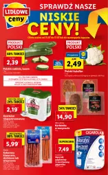 Gazetka promocyjna Lidl - GAZETKA - Gazetka - ważna od 17.07 do 17.07.2021 - strona 56 - produkty: Piwa, Kalafior, Gra, Papier, Kasztelan, PIKOK, Ręcznik, Kabanos, Flora, Grill