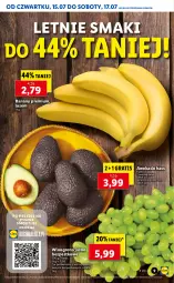 Gazetka promocyjna Lidl - GAZETKA - Gazetka - ważna od 17.07 do 17.07.2021 - strona 9 - produkty: Banany, Por, Gra, Winogrona, Smoothie, Wino