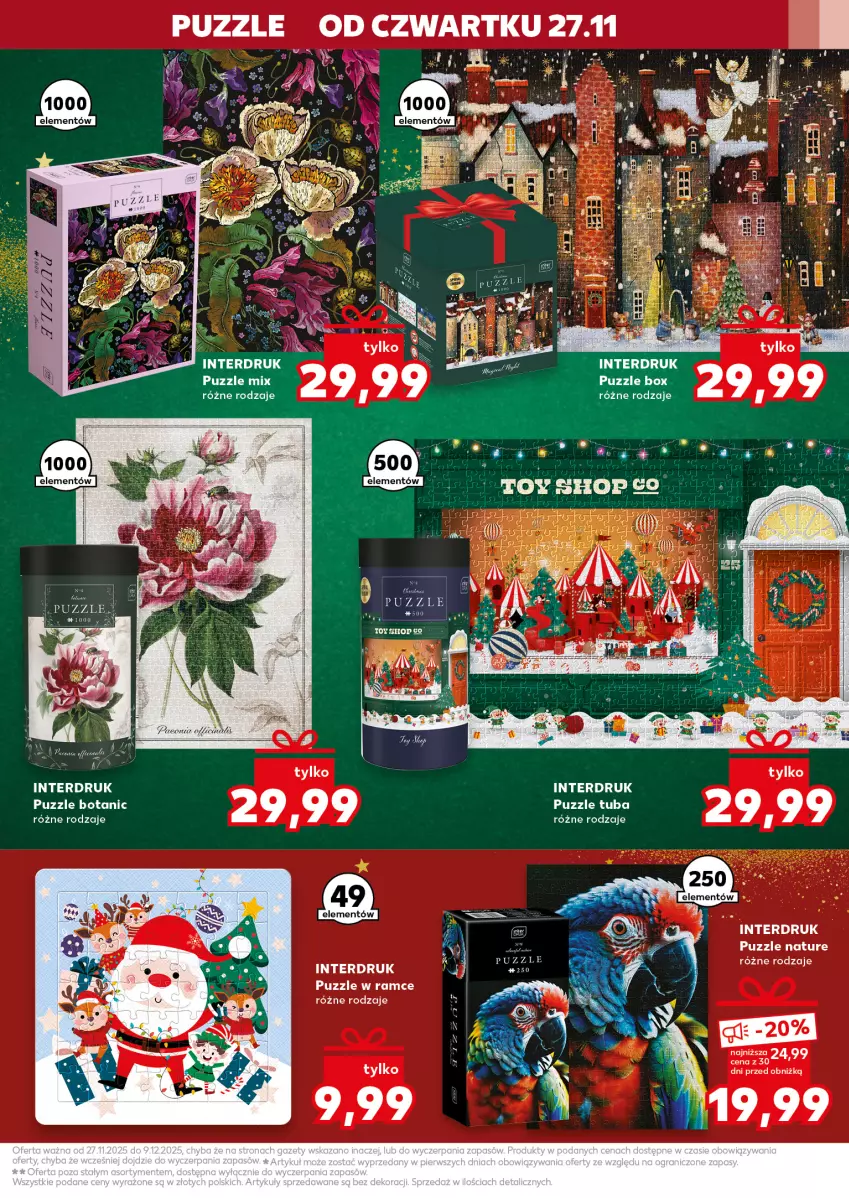 Gazetka promocyjna Kaufland - Kaufland - ważna 04.12 do 09.12.2025 - strona 29 - produkty: Puzzle