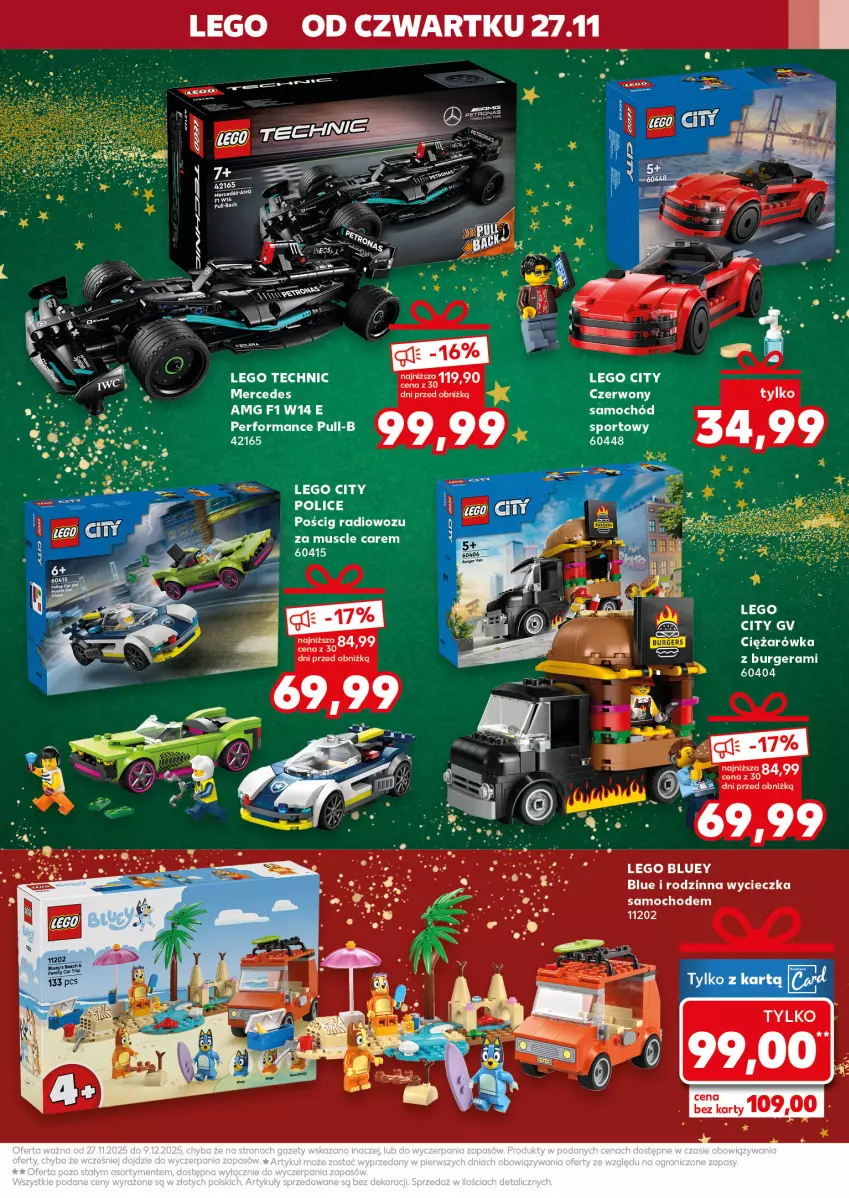 Gazetka promocyjna Kaufland - Kaufland - ważna 04.12 do 09.12.2025 - strona 3 - produkty: Burger, LEGO, LEGO Technic, Mus, Samochód