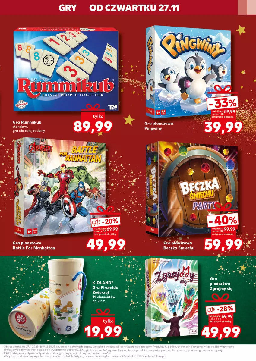 Gazetka promocyjna Kaufland - Kaufland - ważna 04.12 do 09.12.2025 - strona 37 - produkty: Gra, Por