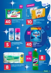 Gazetka promocyjna Dealz - Nowa Gazetka Dealz! - sprawdź ofertę - Gazetka - ważna od 07.09 do 07.09.2021 - strona 5 - produkty: Domestos, Sos, Sól, Rum, Pur, Cif, Do mycia naczyń, Papier, Finish, Tablet, Płyn do mycia naczyń, Papier toaletowy, Odświeżacz do zmywarki, Mleczko, Chusteczki, Płyn do wc, Suszarki, Płyn do mycia, Zmywarki, Ariel, Kapsułki do prania, Tabletki do zmywarki, Lenor