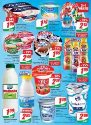 Gazetka promocyjna Dino - Gazetka 42 - Gazetka - ważna od 24.10 do 24.10.2023 - strona 13 - produkty: Jogurt naturalny, Ser, Maślanka, Danone, Jogurt, Serek, Burger, Bakoma, Fanta, Jogurt pitny, Fa