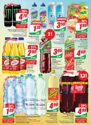 Gazetka promocyjna Dino - Gazetka 42 - Gazetka - ważna od 24.10 do 24.10.2023 - strona 2 - produkty: Hoop, Sok, Mus, Gin, Gra, Napój energetyczny, Schweppes, Napój gazowany, Tymbark, Szyna, Woda mineralna, Kubuś, Woda, Napój, Hortex