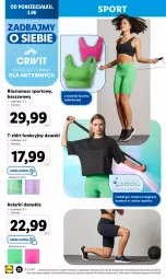 Gazetka promocyjna Lidl - GAZETKA - Gazetka - ważna od 08.06 do 08.06.2024 - strona 24 - produkty: Por, Biustonosz, T-shirt, Sport