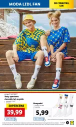 Gazetka promocyjna Lidl - GAZETKA - Gazetka - ważna od 08.06 do 08.06.2024 - strona 35 - produkty: Por, Buty, Karp, Skarpetki, Sport, Moda, Fa