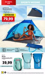 Gazetka promocyjna Lidl - GAZETKA - Gazetka - ważna od 08.06 do 08.06.2024 - strona 40 - produkty: Por, Namiot, Ivar, Sporty wodne, Tran, Pasek, Torba, Sport