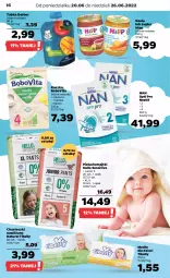 Gazetka promocyjna Netto - Gazetka spożywcza 20.06-26.06 - Gazetka - ważna od 26.06 do 26.06.2022 - strona 16 - produkty: HiPP, Ryż, Gerber, Bell, Majtki, BoboVita, Chusteczki, Dzieci, Pieluchomajtki, Mydło, Nestlé