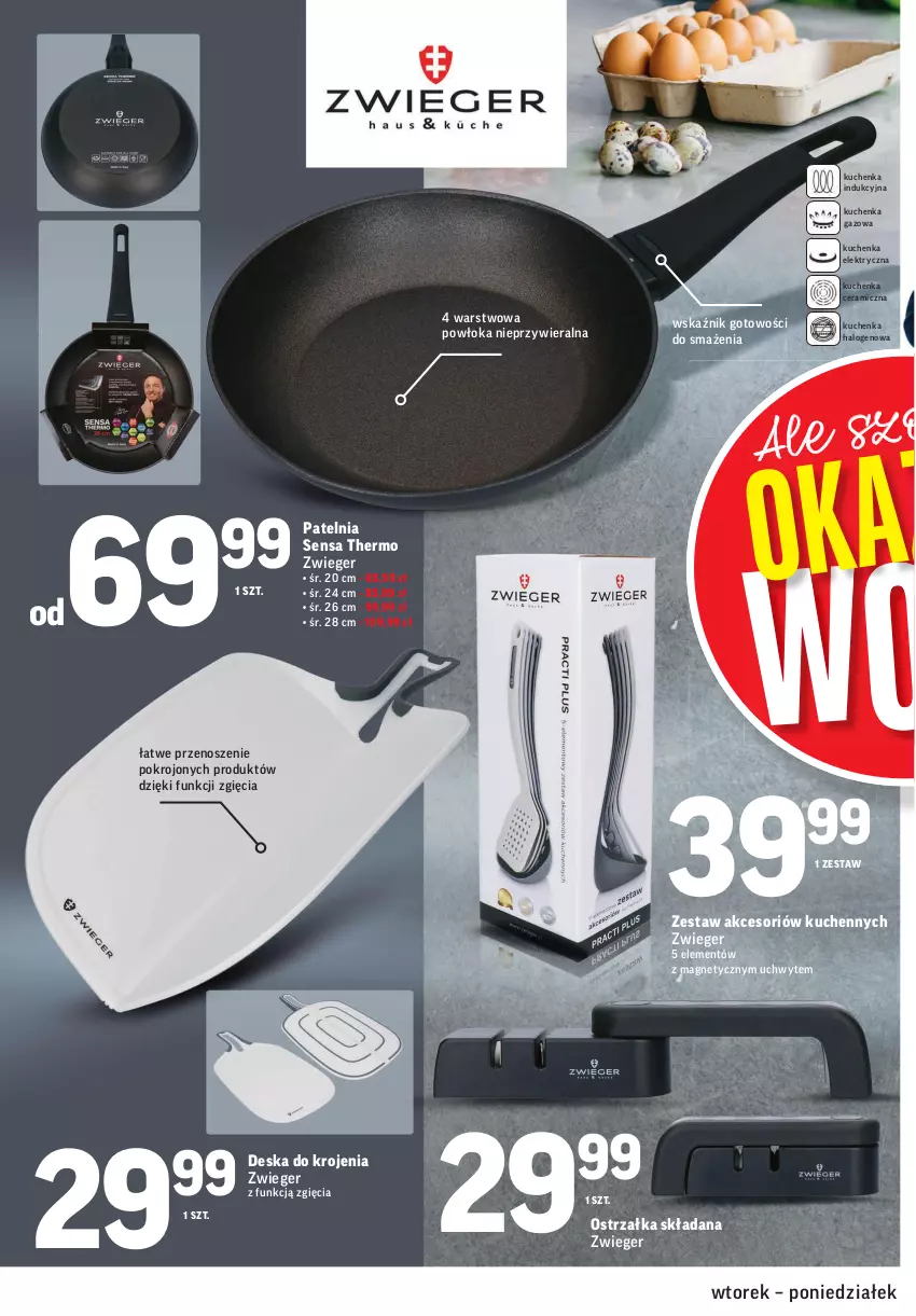 Gazetka promocyjna Intermarche - Okazje - ważna 23.11 do 06.12.2021 - strona 6 - produkty: Deska do krojenia, Halo, Patelnia