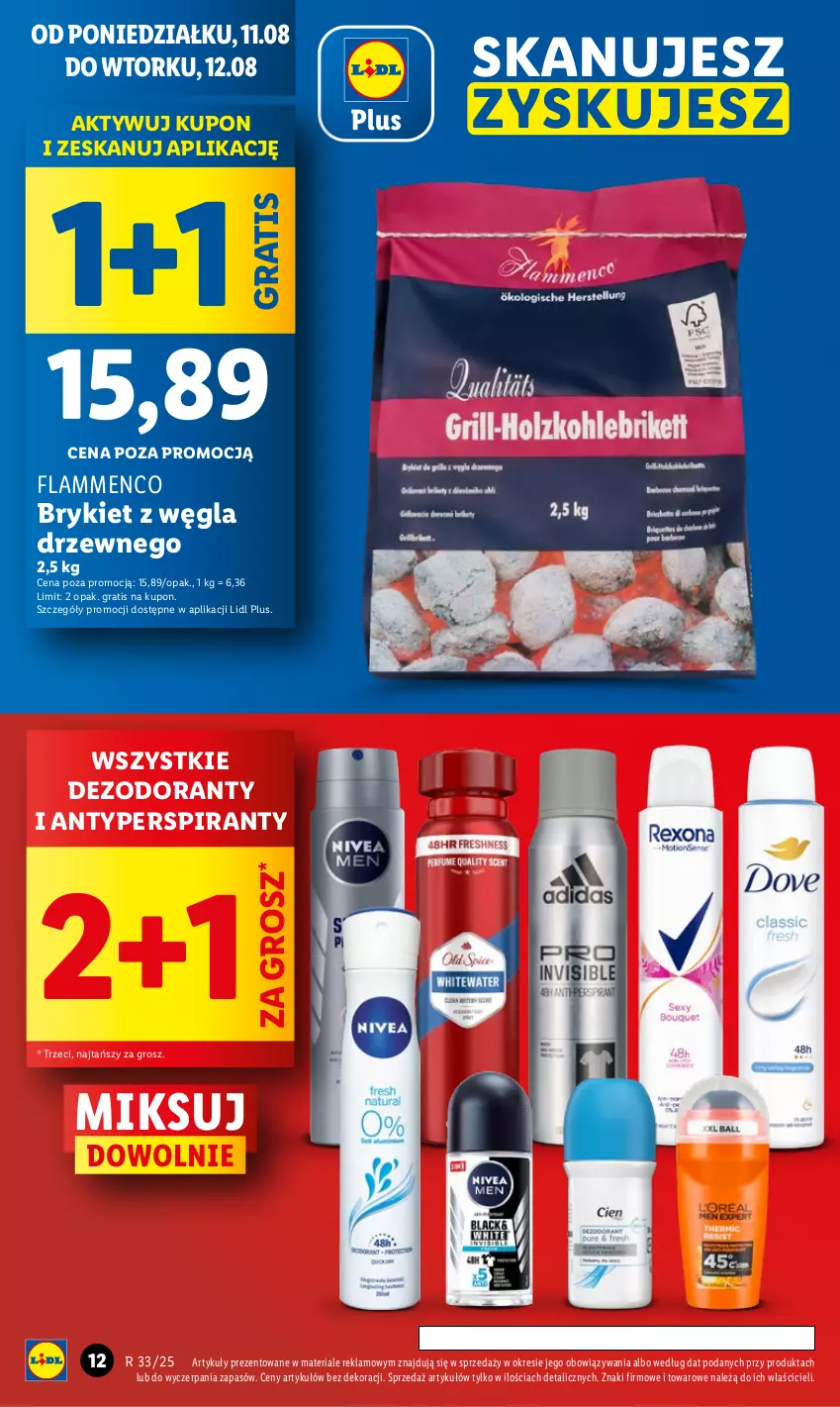 Gazetka promocyjna Lidl - GAZETKA - ważna 11.08 do 12.08.2025 - strona 12 - produkty: Antyperspirant, Dezodorant, Gra