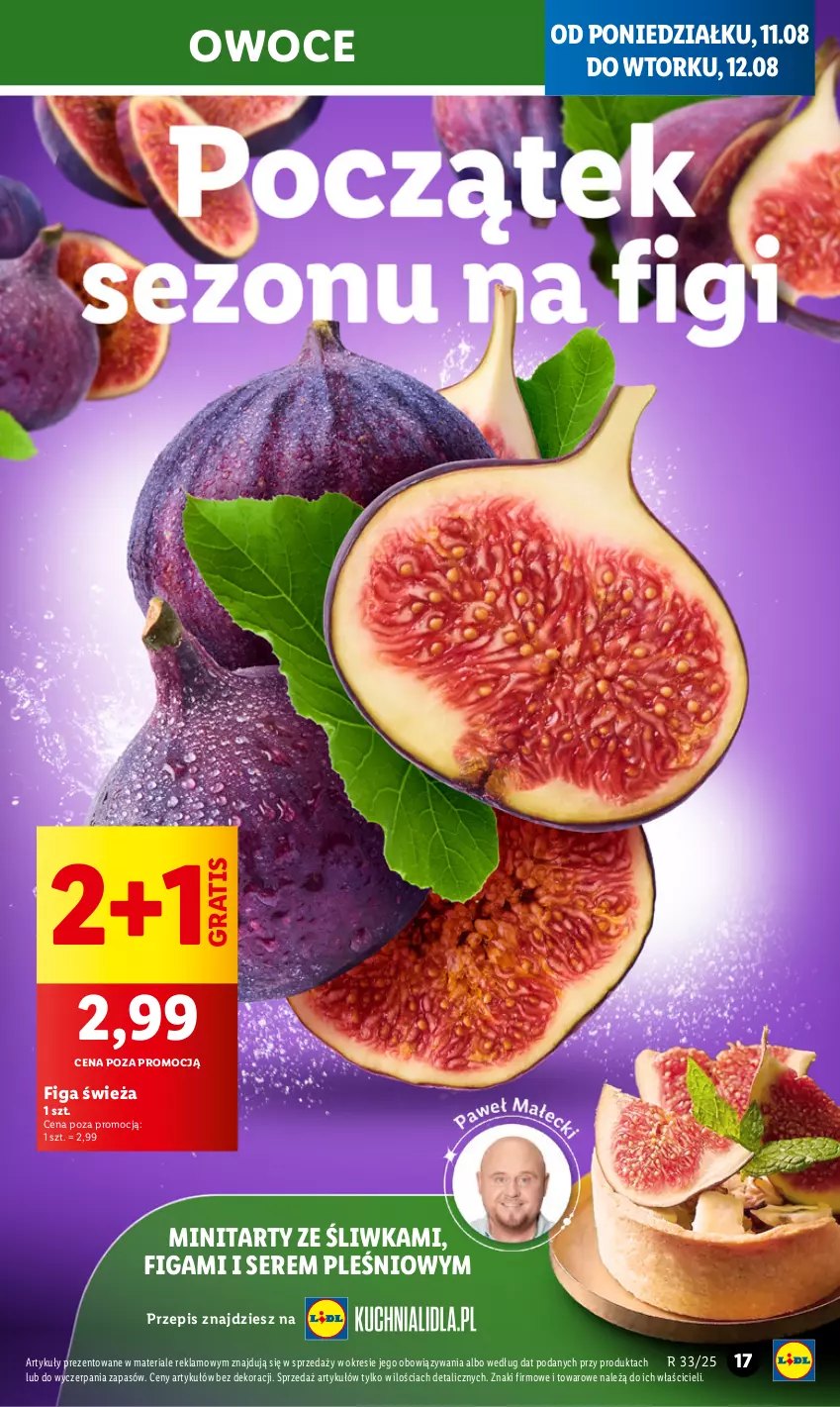 Gazetka promocyjna Lidl - GAZETKA - ważna 11.08 do 12.08.2025 - strona 19 - produkty: Gra, Owoce, Ser