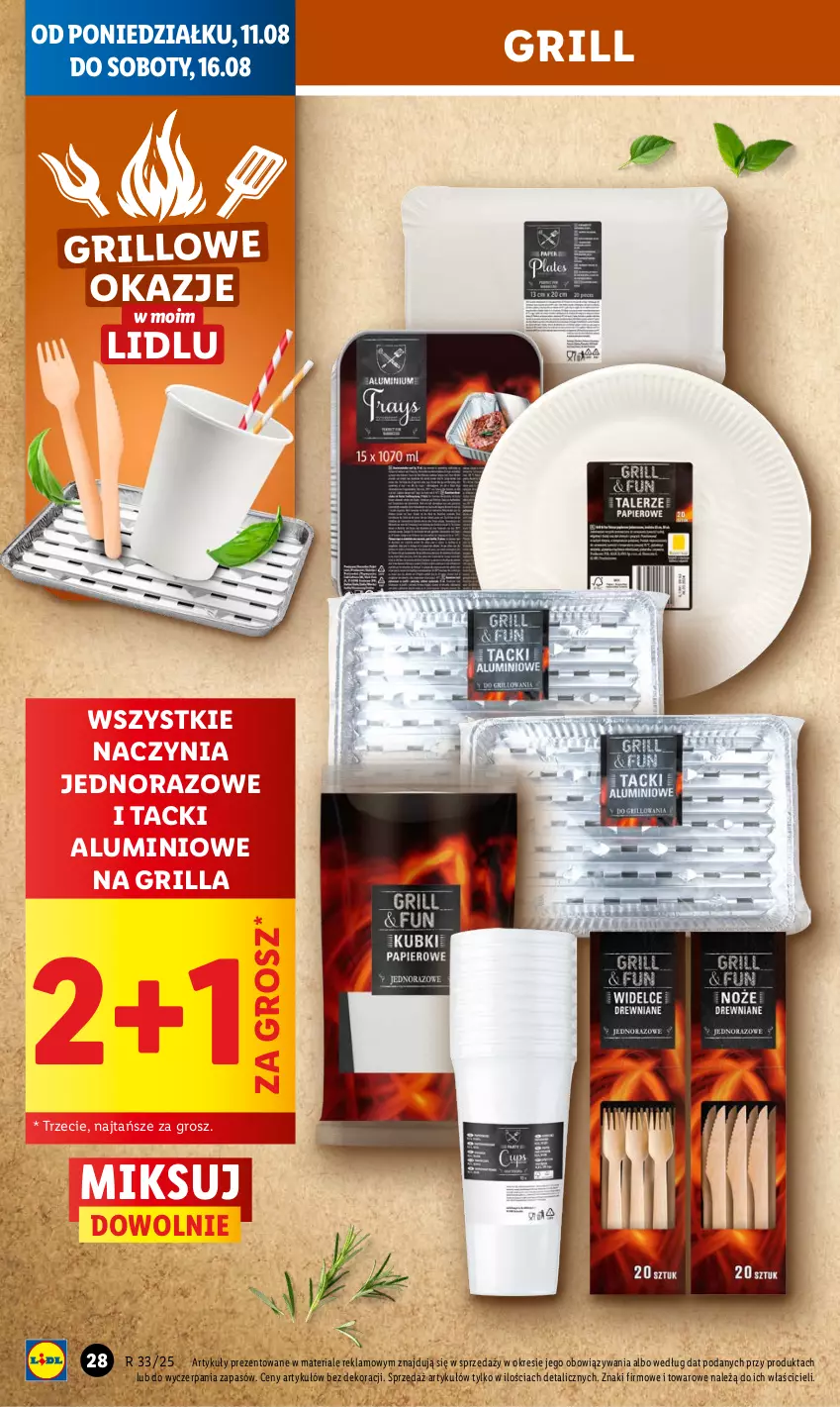 Gazetka promocyjna Lidl - GAZETKA - ważna 11.08 do 12.08.2025 - strona 30 - produkty: Grill