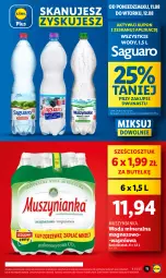 Gazetka promocyjna Lidl - GAZETKA - Gazetka - ważna od 12.08 do 12.08.2025 - strona 11 - produkty: Mus, Muszynianka, Woda mineralna, Woda, Magnez