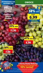 Gazetka promocyjna Lidl - GAZETKA - Gazetka - ważna od 12.08 do 12.08.2025 - strona 18 - produkty: Warzywa, Winogrona, Winogrona bezpestkowe, Owoce, Wino