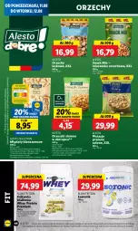 Gazetka promocyjna Lidl - GAZETKA - Gazetka - ważna od 12.08 do 12.08.2025 - strona 48 - produkty: Pistacje, Orzeszki, Migdały, Tonik, Czekolada, Mieszanka orzechowa, Odżywka, Orzeszki ziemne