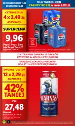 Gazetka promocyjna Lidl - GAZETKA - Gazetka - ważna od 12.08 do 12.08.2025 - strona 8 - produkty: Piwa, Gra, Pepsi, Harnaś