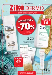 Gazetka promocyjna Ziko - Gazetka Ziko Dermo - Gazetka - ważna od 10.01 do 10.01.2024 - strona 1 - produkty: CeraVe, Ser, Acer, Sito, Pharmaceris, Mars, Szampon, Avène, Fa