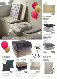 Gazetka promocyjna Jysk - Oferta tygodnia - Gazetka - ważna od 18.10 do 18.10.2022 - strona 14 - produkty: Koc, Poszewka, Podkładka, Narzuta, Siedzisko, Poduszka, Dywan, Podkład