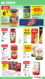 Gazetka promocyjna Intermarche - Gazetka promocyjna - Gazetka - ważna od 18.03 do 18.03.2026 - strona 31 - produkty: Makaron, Sos, Gra, Papryka słodka, Zupa, Papryka, Papryka wędzona, Pieprz, Mąka, Basia, Pudliszki, Barilla
