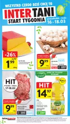 Gazetka promocyjna Intermarche - Gazetka promocyjna - Gazetka - ważna od 18.03 do 18.03.2026 - strona 47 - produkty: Piec, Mięso mielone, Ser, Pieczarka, Gouda, Olej, Mięso