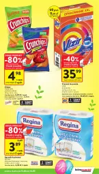 Gazetka promocyjna Intermarche - Gazetka promocyjna - Gazetka - ważna od 18.03 do 18.03.2026 - strona 5 - produkty: Gin, Ręcznik kuchenny, Proszek do prania, Chipsy, Vizir, Ręcznik, Rolki, Crunchips