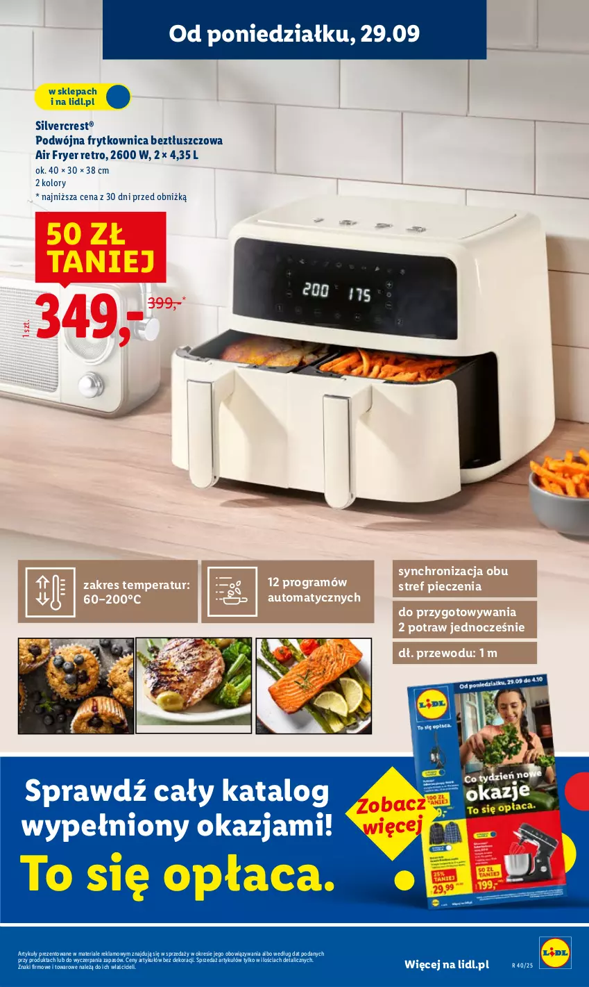 Gazetka promocyjna Lidl - GAZETKA - ważna 29.09 do 01.10.2025 - strona 15 - produkty: Gra, Piec, Silvercrest
