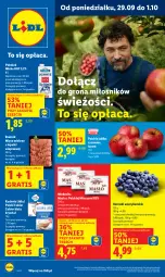 Gazetka promocyjna Lidl - GAZETKA - Gazetka - ważna od 01.10 do 01.10.2025 - strona 1 - produkty: Mięso mielone, Mięso mielone z łopatki wieprzowej, Gra, Cukier, Kuchnia, Mlekovita, POLMLEK, Masło, Mięso, Jabłka, Mleko