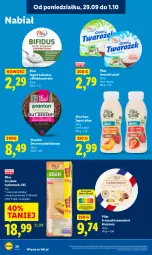 Gazetka promocyjna Lidl - GAZETKA - Gazetka - ważna od 01.10 do 01.10.2025 - strona 30 - produkty: Jogurt naturalny, Sok, Ser, Pur, Gra, Jogurt, Wazon, Pilos, Camembert, Edam, Deser, Jogurt pitny