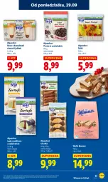 Gazetka promocyjna Lidl - GAZETKA - Gazetka - ważna od 01.10 do 01.10.2025 - strona 37 - produkty: Ciastka, Ser, Stek, Kawa, Wafle, Lody, Precle, Deser
