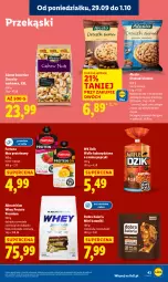 Gazetka promocyjna Lidl - GAZETKA - Gazetka - ważna od 01.10 do 01.10.2025 - strona 47 - produkty: Mus, Orzeszki, Wafle, Fortuna, Tonik, Czekolada, Baton, Orzeszki ziemne