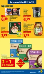 Gazetka promocyjna Lidl - GAZETKA - Gazetka - ważna od 01.10 do 01.10.2025 - strona 53 - produkty: Sałatka, Ryż, Bell, Kuchnia, Hamburger, Wazon, Sałat, Burger, Bella