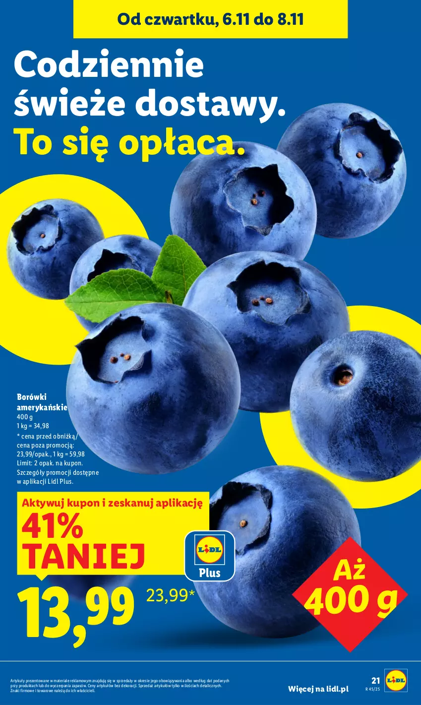 Gazetka promocyjna Lidl - GAZETKA - ważna 06.11 do 08.11.2025 - strona 21