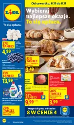 Gazetka promocyjna Lidl - GAZETKA - Gazetka - ważna od 08.11 do 08.11.2025 - strona 1 - produkty: Piwa, Piec, Szynka wieprzowa, Szynka, Pilos, Rogal, Masło