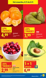 Gazetka promocyjna Lidl - GAZETKA - Gazetka - ważna od 08.11 do 08.11.2025 - strona 23 - produkty: Mandarynki, Gra, Gruszki