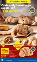 Gazetka promocyjna Lidl - GAZETKA - Gazetka - ważna od 08.11 do 08.11.2025 - strona 26 - produkty: Gin, Cukier, Rogal, Gala