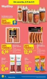 Gazetka promocyjna Lidl - GAZETKA - Gazetka - ważna od 08.11 do 08.11.2025 - strona 32 - produkty: Pur, Parówki, Parówki z szynki, Kawa, PIKOK, Kiełbasa głogowska, Kabanos, Kiełbasa