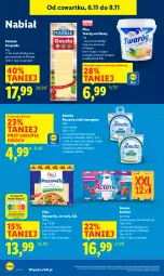 Gazetka promocyjna Lidl - GAZETKA - Gazetka - ważna od 08.11 do 08.11.2025 - strona 36 - produkty: Mozzarella, Ser, Anew, Danone, Twaróg, Actimel, Wazon, Serek, Pilos, Serek twarogowy, POLMLEK, Gouda, Almette