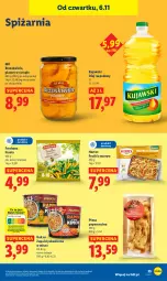Gazetka promocyjna Lidl - GAZETKA - Gazetka - ważna od 08.11 do 08.11.2025 - strona 39 - produkty: Kujawski, Zupa, Wazon, Fasola, Syrop, Brzoskwinie, Olej rzepakowy, Frytki, Olej, Hortex, Fa