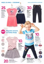 Gazetka promocyjna Pepco - Wiosenny styl - Gazetka - ważna od 24.03 do 24.03.2021 - strona 4 - produkty: Ubrania, Sok, Kosz, Koszulka, Dres, Mysz, Spodnie, Minnie, Sukienka, Spodnie dresowe