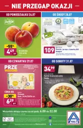 Gazetka promocyjna Aldi - Gazetka - ważna od 31.07 do 31.07.2021 - strona 13 - produkty: Piec, Gra, Pościel, Wełna, Brzoskwinie, Piekarnik, Grill, Fa